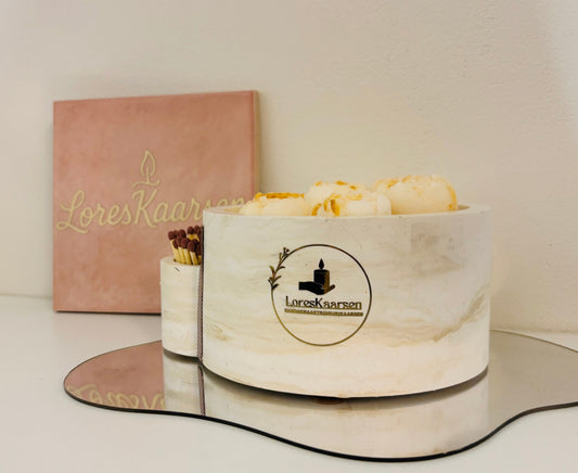 Luxueuze kaarsenpot